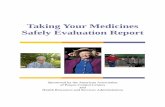 Taking Your Medicines Safely Evaluation Reporthealth.utah.gov/prescription/pdf/education_pdf/Taking_Your_Medicines .pdfPower Point presentation (Appendix C) and listened to an interactive