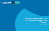 Digitally Enabling Healthier Lives with the Health & Wellness Digital … · 2020-02-07 · Playbook for how Retailers and Consumer Product ... Digital enablers to provide value beyond