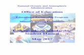 Undergraduate Scholarship Student Manual · During the orientation program, summer internship and final presentation week scholarship recipients are required to dress in business