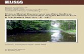 Effects of Habitat Characteristics and Water Quality on … · 2008-05-08 · Effects of Habitat Characteristics and Water Quality on Macroinvertebrate Communities along the Neversink