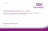 Data Sheetunisemicon.com.cn/UpFile/2020623923315471.pdf · UniIC_Techdoc, Rev. 4C 2019-07 / 23 Data Sheet SCQ08GS03H1F1C-26V Unbuffered Small Outline DDR4 SDRAM Module 1 Overview