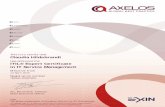 Claudia Hildebrandt ITIL® Expert Certificate in IT Service ... · ITIL, PRINCE2, MSP, M_o_R, P3M3, P3O, MoP and MoV are registered trade marks of AXELOS Limited. AXELOS, the AXELOS