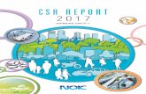 CSR REPORT 2017 - NOK株式会社 · 2016年度（2016年4月1日〜2017年3月31日）の実績が中心ですが、 2017年度の取り組みを一部含んでいます。 報告対象組織