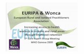 1-WONCA WHO Presentation â€“ Personal/Institute Rural Health UK â€“ WONCA / Rural Working Party â€“