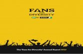 The ‘Fans for Diversity’ Annual Report 2015...fans to tackle racist attitudes existing within the game. Kick It Out was then established as a body in 1997 as it widened out its