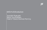 MEVIUS Evolution Junichi Fukuchi...2013/10/04  · MEVIUS volume grew despite industry contraction JT Investor Meeting 12 MEVIUS volume (BnU) Q1 2012 vs. Q1 2013 Industry size (BnU)