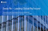 Swiss Re Leading Global Re/Insureradd4dc4c-bbfc-4315-8ee9-a0362e… · Swiss Re | January 2020 3 Americas 47% EMEA 32% Asia 21% Net premiums earned1 by region Economic Net Worth2