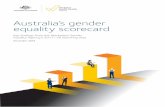 Australia’s gender equality scorecard · 2019-03-08 · Women’s promotions continue to rise . Women now comprise . 39.1% of all managers, with 43.3% of manager appointments in