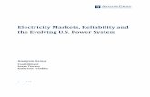 Electricity Markets, Reliability and the Evolving U.S. …...Electricity Markets, Reliability and the Evolving U.S. Power System Analysis Group Paul Hibbard Susan Tierney Katherine
