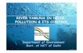 Department of Environment Govt. of NCT of Delhi · Yamuna Action Plan Phase –II • Yamuna Action Plan Phase-II (YAP-II) has been formulated by Ministry of Environment and Forests,