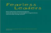 Fearless Leaders - Girl's Best Friend · 2016-03-14 · Fearless Leaders Part I: The Context— Girl’s Best Friend Foundation’s Mission, Philosophy & Programs The mission of the