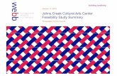 2019 Arts Center Feasibility Study Summary - Johns …...Ser i es E JOHNS CREEK ART CENTER 18,260 1.3 23,738 TOTAL - net squar e f eet 57,650 TOTAL - gr oss squar e f eet 83,078 $