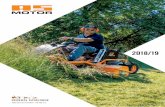 2018/19€¦ · ENGINEERED MOWING SOLUTIONS Back in the 1950s, our founder and namesake Alfred Schefenacker (AS) ... landscapers, groundskeeping, contractors and private users. Its
