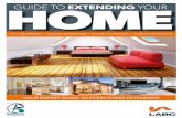 GUIDE TO EXTENDING YOUR HOME · Phone: 07561 104 146 • 01443 227 371 • Email: darrenwaters1@hotmail.co.uk Reputable Construction Company in Pontyclun Elite Construction Solutions