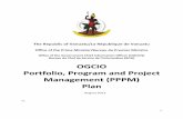 OGCIO Portfolio, Program and Project Management (PPPM) Plan Project... · priority projects to pursue. This Portfolio, Program and Project Management (PPPM) Plan takes the next steps