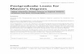 Postgraduate loans for Master’s degrees AY 2020/21 ... · Attached is the ‘Postgraduate Loans for Master’s degrees’ guidance for Academic Year 2020/21. References to “the