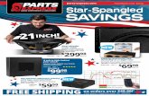  · parts-express.com Prices Effective 7/1/20 – 8/31/20 FREE SHIPPING Visit parts-express.com for details on orders over $49.00! * Star-Spangled Superior protection and durability