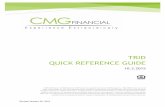 TRID Quick REference Guide - CMG Financialdocs.cmgfi.com/wholesale/TRID/TRID-Reference-Guide-10-3-2015.pdfAll loans with applications dated prior to 10/3/2015, must close and fund