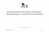 Drug and Alcohol Abuse: Awareness and Prevention...Drug and Alcohol Report 2015-16 & 2016-17 Page 2 In accordance with the Department of Education Drug Free Schools and Campuses Regulations,