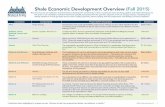 Shale Economic Development Overview (Fall 2015) - …...Shale Economic Development Overview (Fall 2015) This chart focuses on midstream and downstream development investments in Ohio,