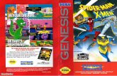 Spider-Man and the X-Men: Arcade's Revenge - Sega ......video games on Large-screen projection televisions. WARNING: READ BEFORE USING YOUR SEGA VIDEO GAME SYSTEM. A very small percentage