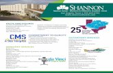 FACTS AND FIGURES COMMITMENT TO QUALITY …SHANNON MEDICAL CENTER 120 E. Harris • 325-653-6741 SHANNON WOMEN’S & CHILDREN’S HOSPITAL 201 E. Harris Ave. • 325-653-6741 SHANNON