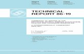 TECHNICAL REPORT 86-19 - Nagra · NAGRA NTB 86-19 - ii - RESUME On a procédé à l'analyse chimique d'échantillons d'eau prélevé s à différentes profondeurs des six premiers