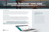 JCDECAUX TRANSPORT HONG-KONG - Esker...Aujourd’hui, grâce à la solution de digitalisation du cycle P2P d’Esker, JCDecaux Transport Hong-Kong a pu entièrement dématérialiser