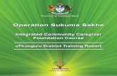 Operation Sukuma Sakhe - KwaZulu-Natal · YA Youth Ambassador. 5 Introduction 1. Introduction ... There are major service delivery backlogs, especially in the rural areas with 30.5%