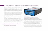 Condition Monitoring Partnership€¦ · developing a model-based condition monitoring approach. Artesis products are used for condition monitoring of electric motors, motor driven