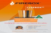 FYREBOX · 2019-10-01 · Trafalgar is proud to introduce FIREBOX™, a revolutionary new fire stopping solution. FYREBOX™ CAST-IN allows for multiple and mixed services to pass