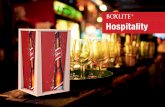 Hospitality - Amazon Web Services · Boxlite Hospitality provides hotels, restaurants and cafés with a unique platform to promote oers and boost brand awareness. The four sides of