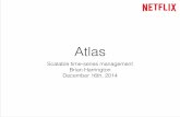 Atlas - Netflixnetflix.github.io/atlas/slides/atlas_overview.pdf · • What is short-term? ~6h • Transient time series, organize in 1h blocks, allocated as needed • Blocks can