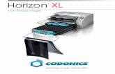 Horizon XL - Codonics · 2020-05-26 · Horizon XL features exclusive 36” and 51” dry long film ideal for long bone and scoliosis studies. A total CR/DR print solution, Horizon