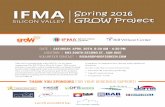 IFMA Spring 2016 SILICON VALLEY GROW Project · 2016-03-22 · IFMA SILICON VALLEY Spring 2016 GROW Project This year, in partnership with GROW, we are again supporting The Bill Wilson