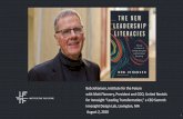 Bob Johansen, Institute for the Future with Matt Flannery ... · leaders need for VUCA World Change by seeding hope” “Lead in VUCA World Look backward from the future Clarity