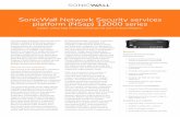 SonicWall Network Security services platform (NSsp) 12000 series€¦ · The SonicWall Network Security services platform (NSsp) 12000 series takes a modern approach to threat detection