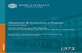 Questioni di Economia e Finanza - Banca D'Italia · After an overview of the topic, we describe the Italian shadow banking system and the related regulatory and supervisory framework