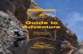 2019-2020 Guide to Adventure · Adventure Sports Instructors are driven by a combination of a personal passion for the outdoors and a desire to share that passion with others. Instructors