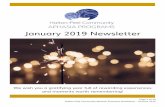 January 2019 Newsletter - Halton-Peel Community …...programs will resume the first week of January, 2019. The Brampton programs will remain closed until January 9th and 11th, 2019.