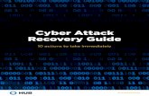 Cyber Attack Recovery Guide - Hub International€¦ · compromised, and how extensive the damage may be. Oftentimes, a ransomware event occurs weeks or months after the hack. The