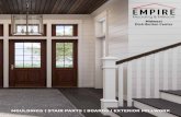 MOULDINGS | STAIR PARTS | BOARDS | EXTERIOR MILLWORK · PRIMED 16' Fits up to 11/16 Profile 682 1 x 3-1/4 MDF 7'6" I 8' I 12' | 16' 13/16 x 3-1/4 POPLAR 7'6" I RL 685 11/16 x 2-3/4