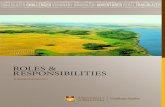 ROLES & RESPONSIBILITIES - University of Manitoba · 2019-07-29 · Individual Roles & Responsibilities 2 Graduate Studies Publications 6 University of Manitoba Policies & Guidelines