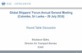 Global Shippers’ Forum Annual General Meeting (Colombo ... · 7/29/2016  · Follow up the Meeting Between the GSF SG and the ICAO SG in Berlin, March, 2016 ... Market Monitor: