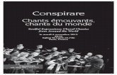 Chants émouvants, chants du monde - Conspirareconspirare.org/wp-content/uploads/paris-program-booklet... · 2014-08-20 · Bogoroditse Devo (from All Night Vigil)..... Sergei Rachmaninov