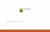 NEW EMPLOYEE ORIENTATION - City of Milpitas · 2016-02-23 · NEW EMPLOYEE ORIENTATION. About Milpitas Located at the southern tip of the San Francisco Bay, the City of Milpitas is