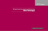 Communications Strategy - City of Salford · This is Salford City Council’s Communications Strategy owned by the whole organisation and led from the top. Related documents: Digital