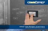ekey net finger scanners · ekey net Network access solutions ekey net is a networked access control system for up to 80 finger scanners. It allows you to manage all your access zones