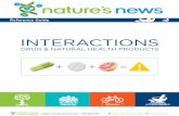 INTERACTIONS - Nature's Source · 2018-03-15 · 5 epert.n atur es-source.com 1.866.52.678 Drug Class Chemotherapy Drugs • Anticancer agents deplete antioxidants as part of their