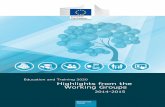 Highlights from the Education and Training ... - ec.europa.eu · the fields of schools policy, higher education, vocational education and training, adult learning, transversal skills,